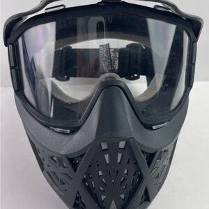 2 JT PRIME paintball mask Prime Black Goggles Clear Lens